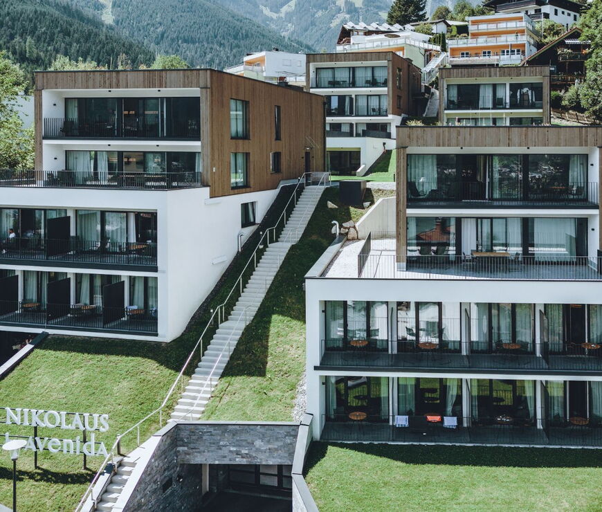 Hotel Nikolaus by AvenidA in Zell am See in summer